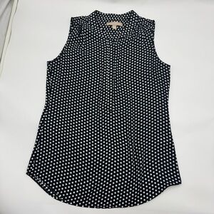 Banana Republic Black and White Polka Dot Blouse